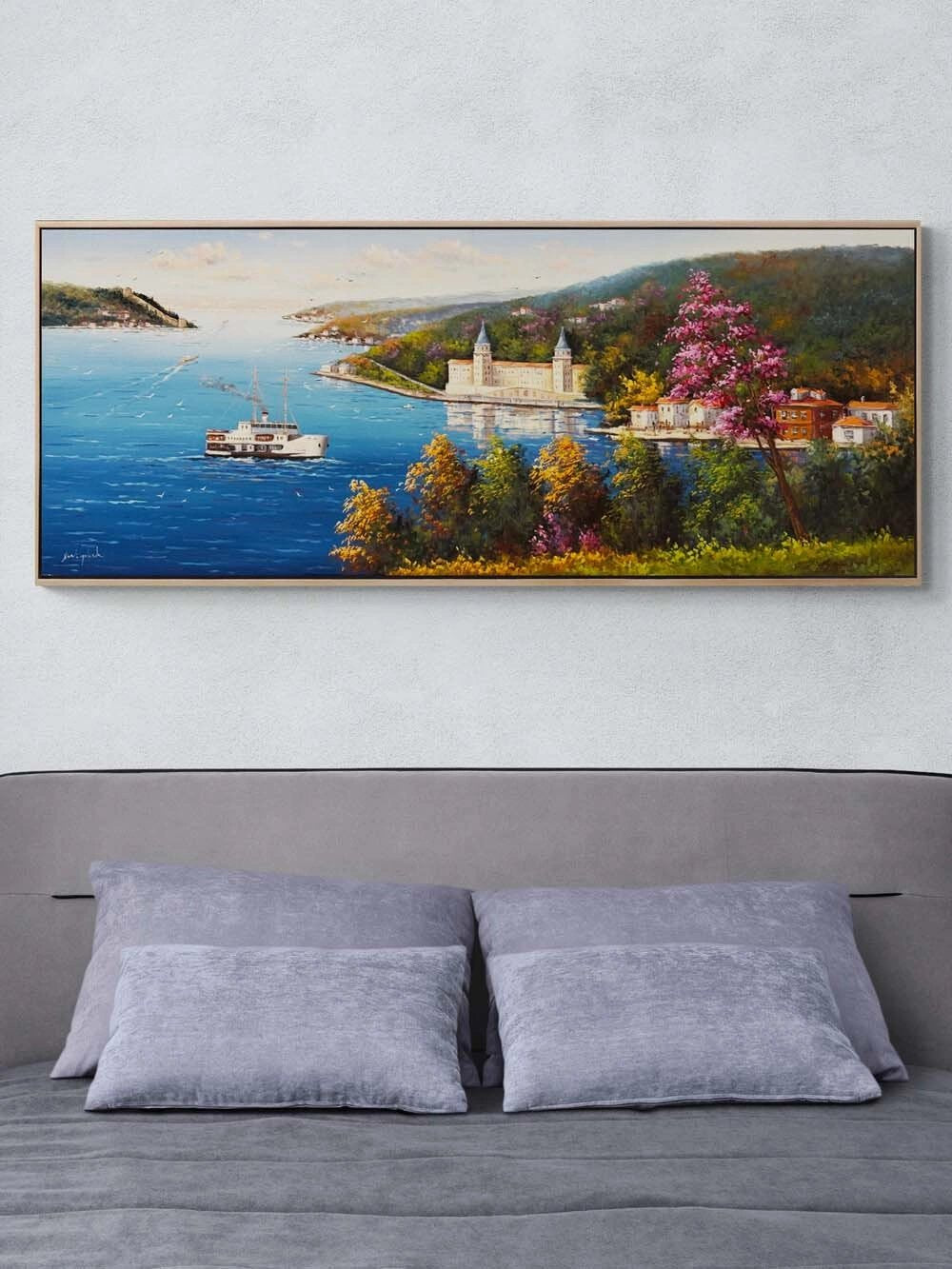 Mevsimin İstanbul’u Yağlı Boya Tablosu