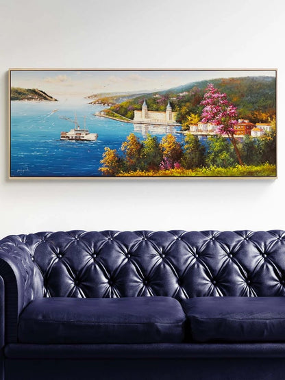 Mevsimin İstanbul’u Yağlı Boya Tablosu