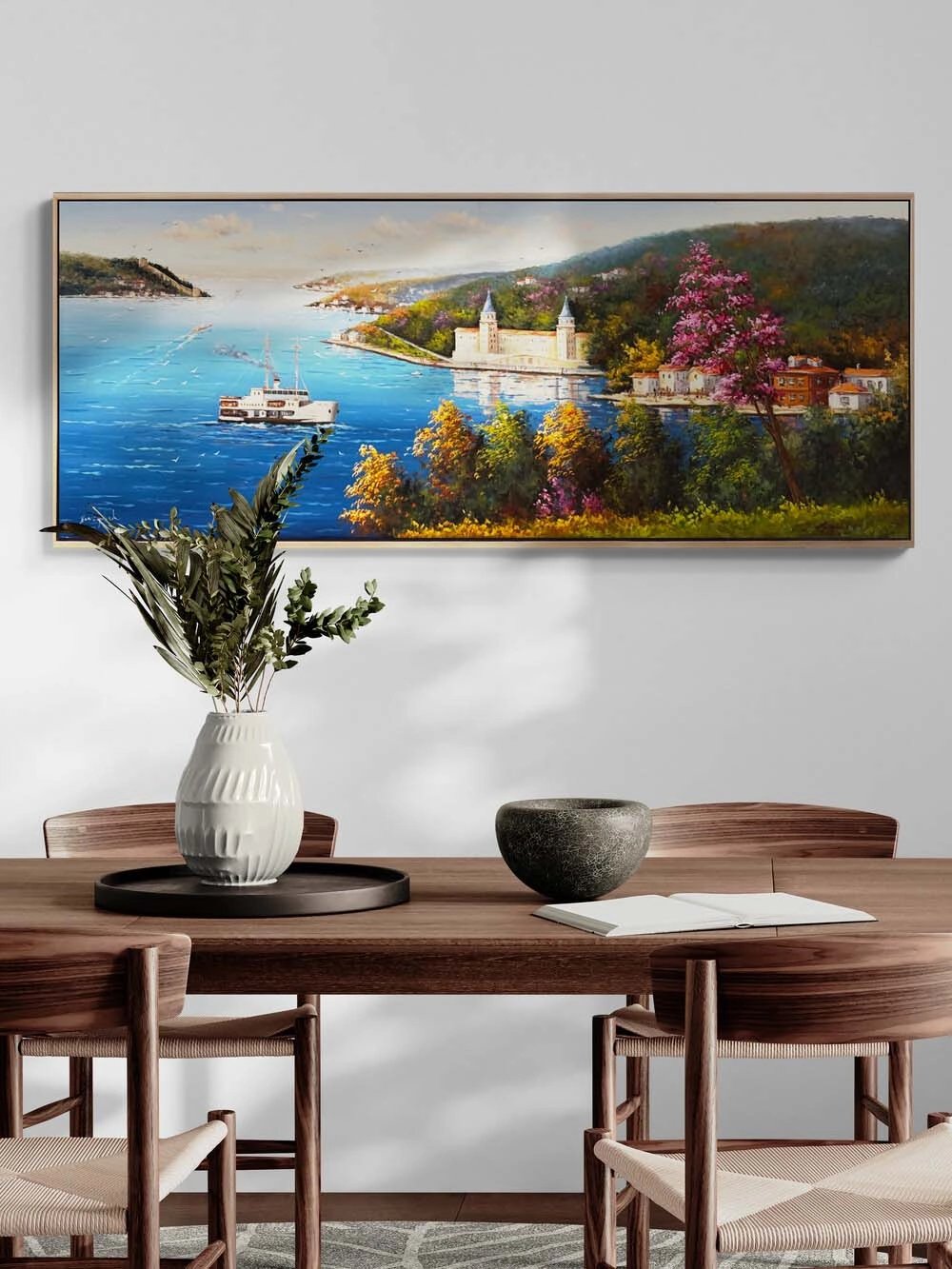 Mevsimin İstanbul’u Yağlı Boya Tablosu