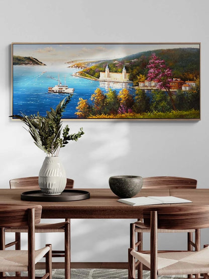 Mevsimin İstanbul’u Yağlı Boya Tablosu