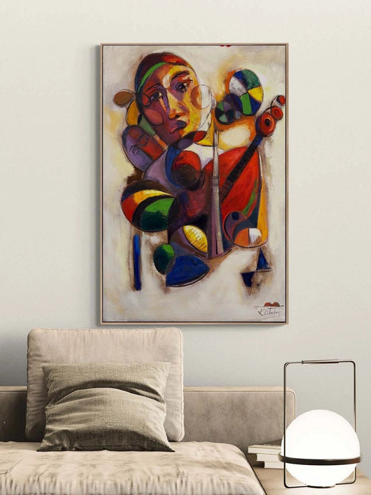 Renklerin Ezgisi Yağlı Boya Tablosu