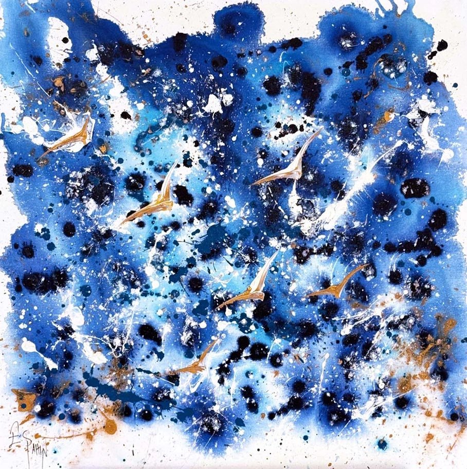 Gökyüzü Döngüsü Yağlı Boya Tablosu