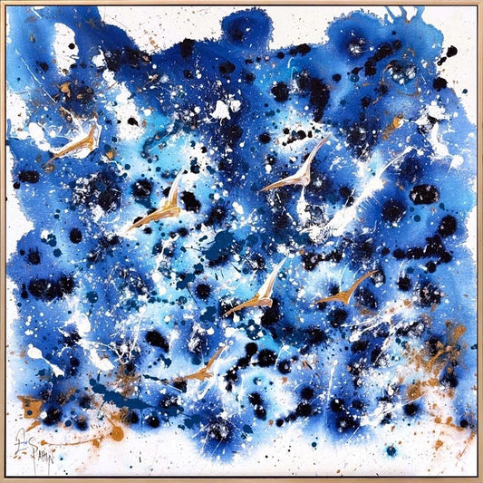 Gökyüzü Döngüsü Yağlı Boya Tablosu