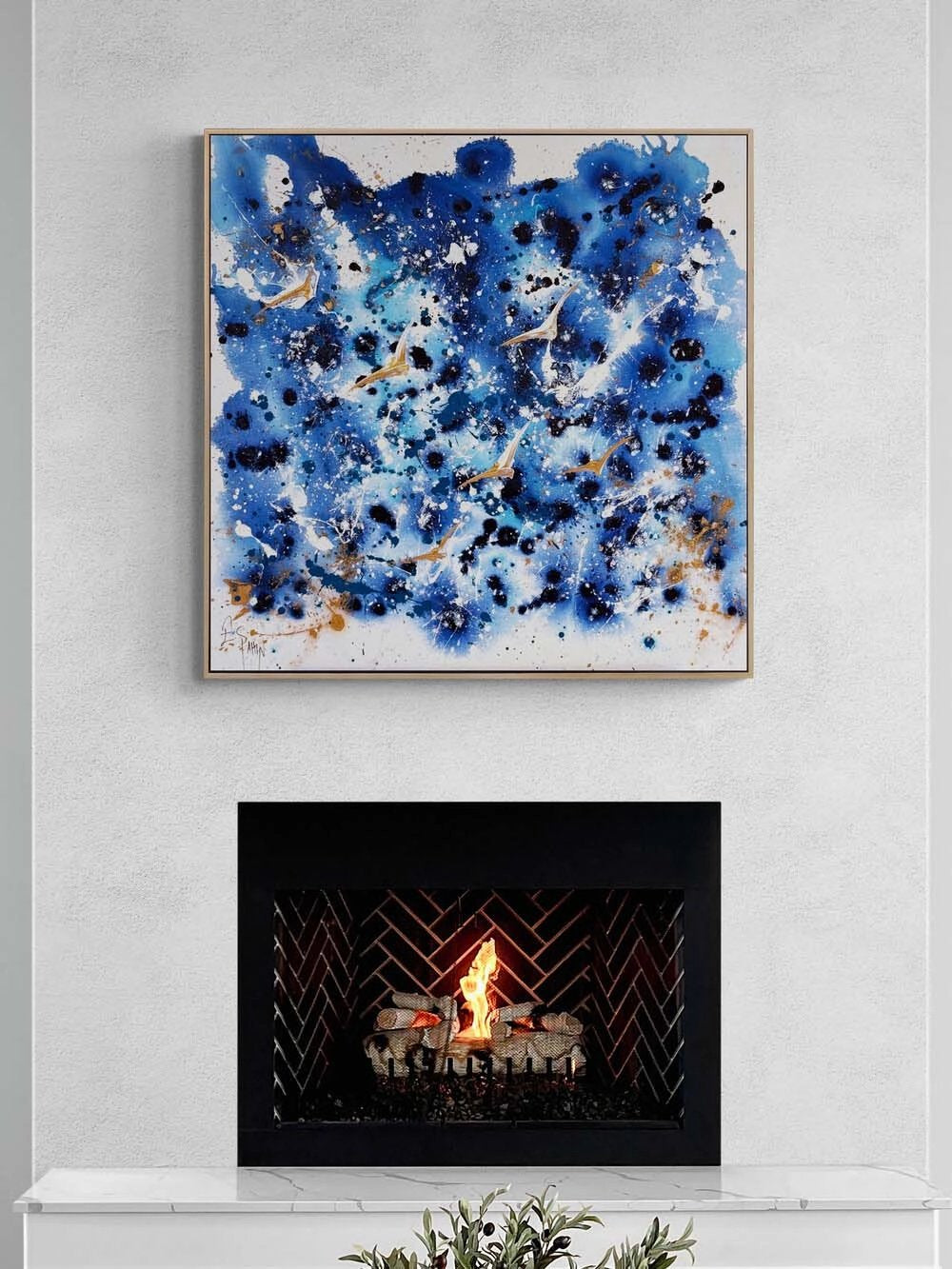 Gökyüzü Döngüsü Yağlı Boya Tablosu