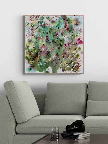 Kanatların Ritmi Yağlı Boya Tablosu