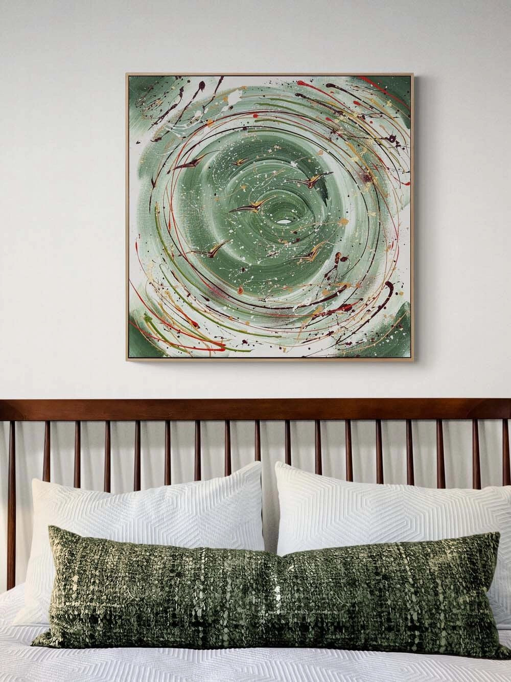 Kanat Çemberi Yağlı Boya Tablosu