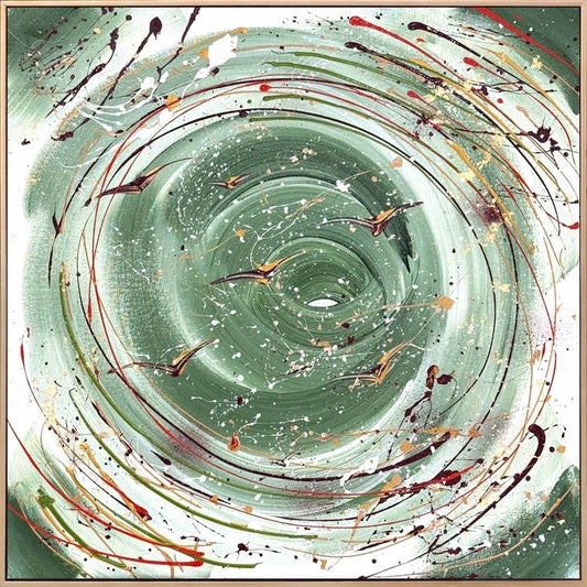 Kanat Çemberi Yağlı Boya Tablosu