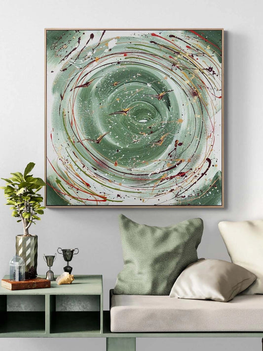 Kanat Çemberi Yağlı Boya Tablosu