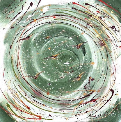 Kanat Çemberi Yağlı Boya Tablosu