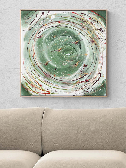 Kanat Çemberi Yağlı Boya Tablosu