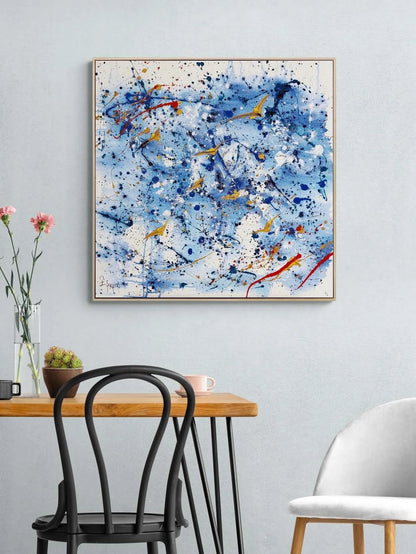 Göğe Dönüş Yağlı Boya Tablosu