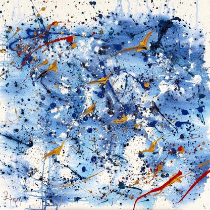 Göğe Dönüş Yağlı Boya Tablosu