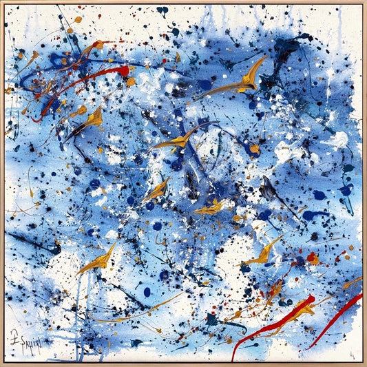 Göğe Dönüş Yağlı Boya Tablosu