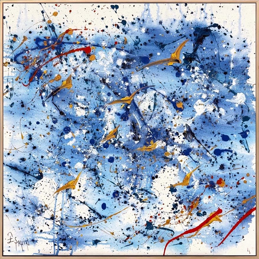 Göğe Dönüş Yağlı Boya Tablosu