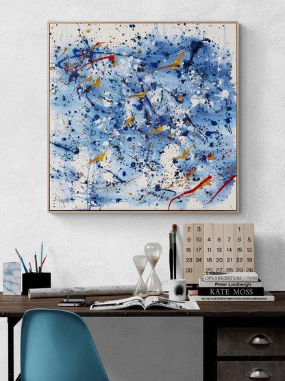 Göğe Dönüş Yağlı Boya Tablosu