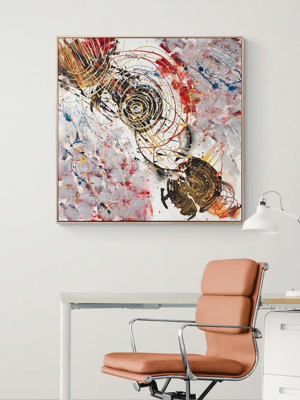 Sonsuz Devinim Yağlı Boya Tablosu