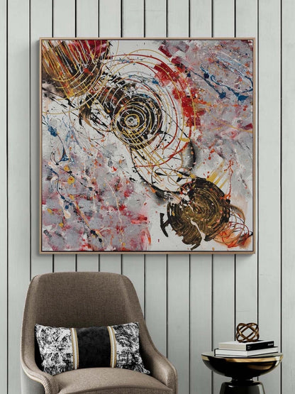 Sonsuz Devinim Yağlı Boya Tablosu