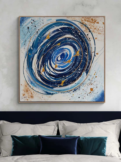 Kanatların Dansı Yağlı Boya Tablosu