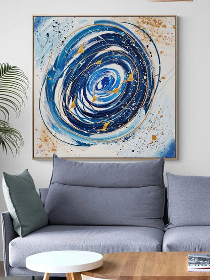 Kanatların Dansı Yağlı Boya Tablosu