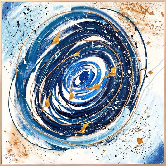 Kanatların Dansı Yağlı Boya Tablosu