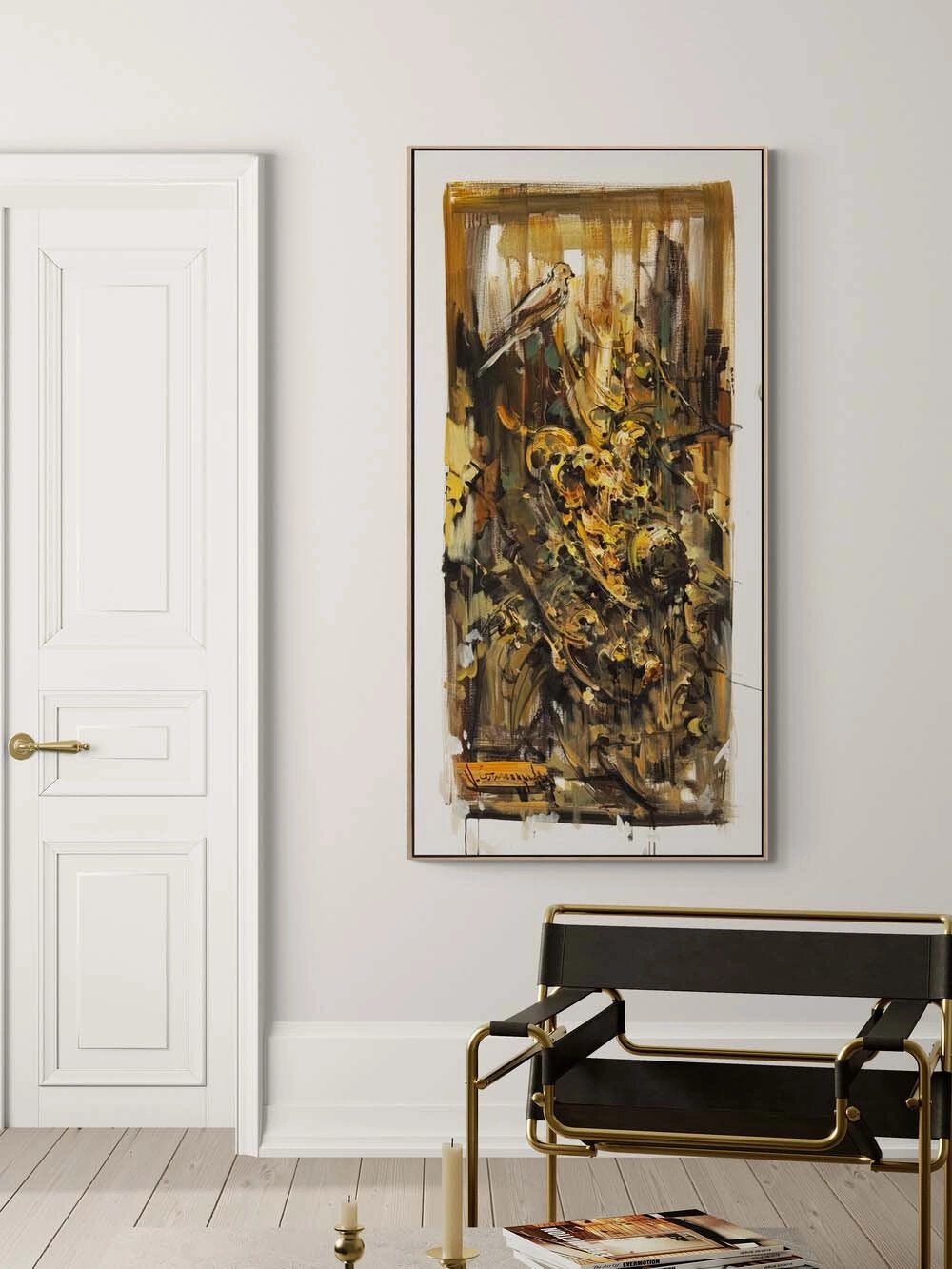 Geçmişin Hafızası Yağlı Boya Tablosu