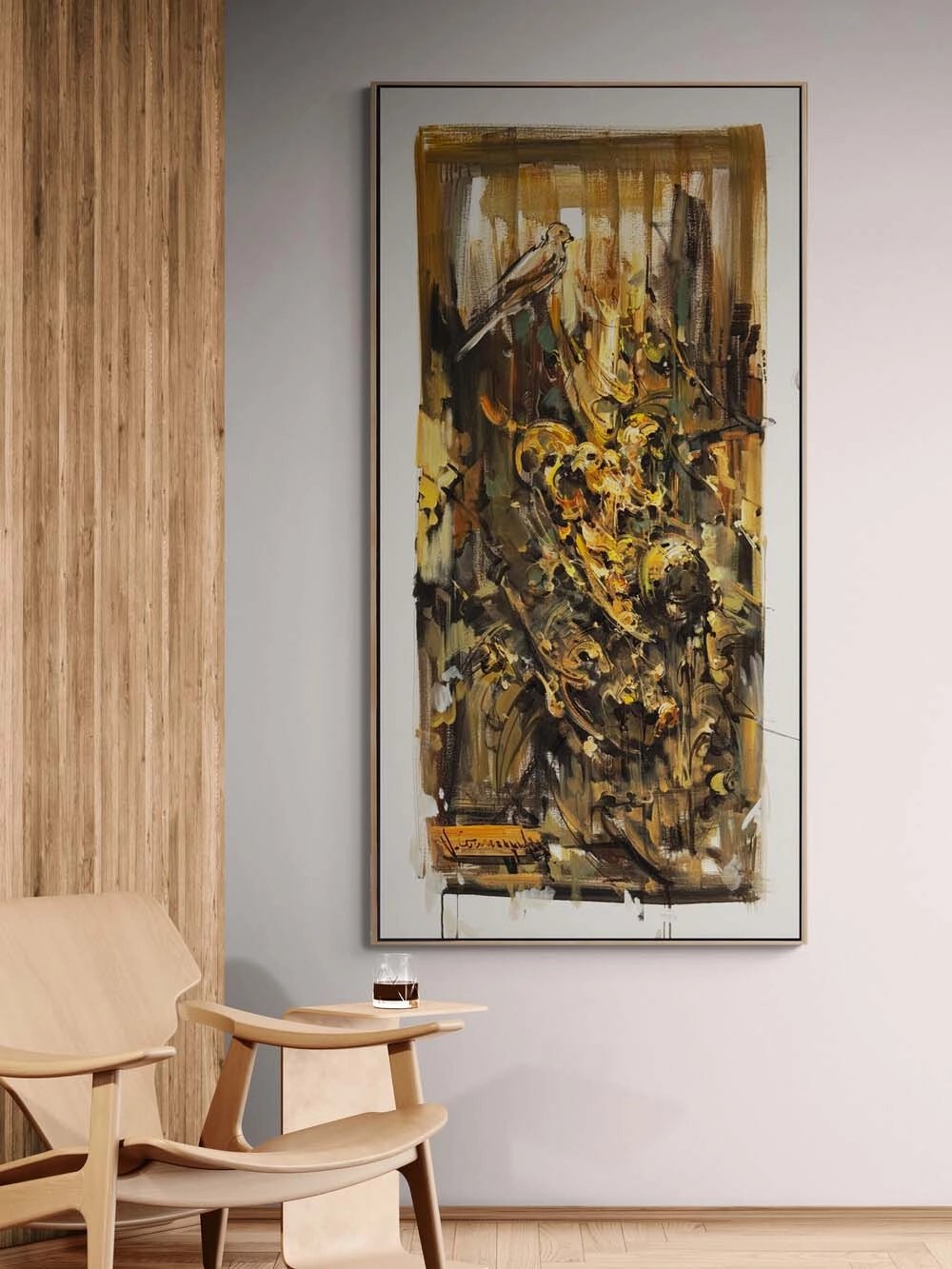 Geçmişin Hafızası Yağlı Boya Tablosu