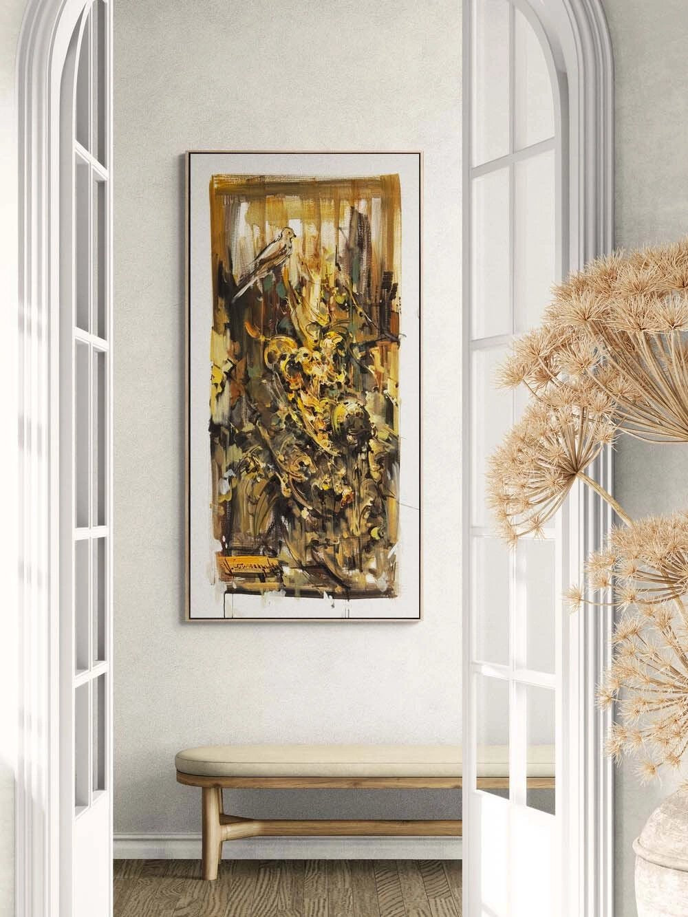 Geçmişin Hafızası Yağlı Boya Tablosu