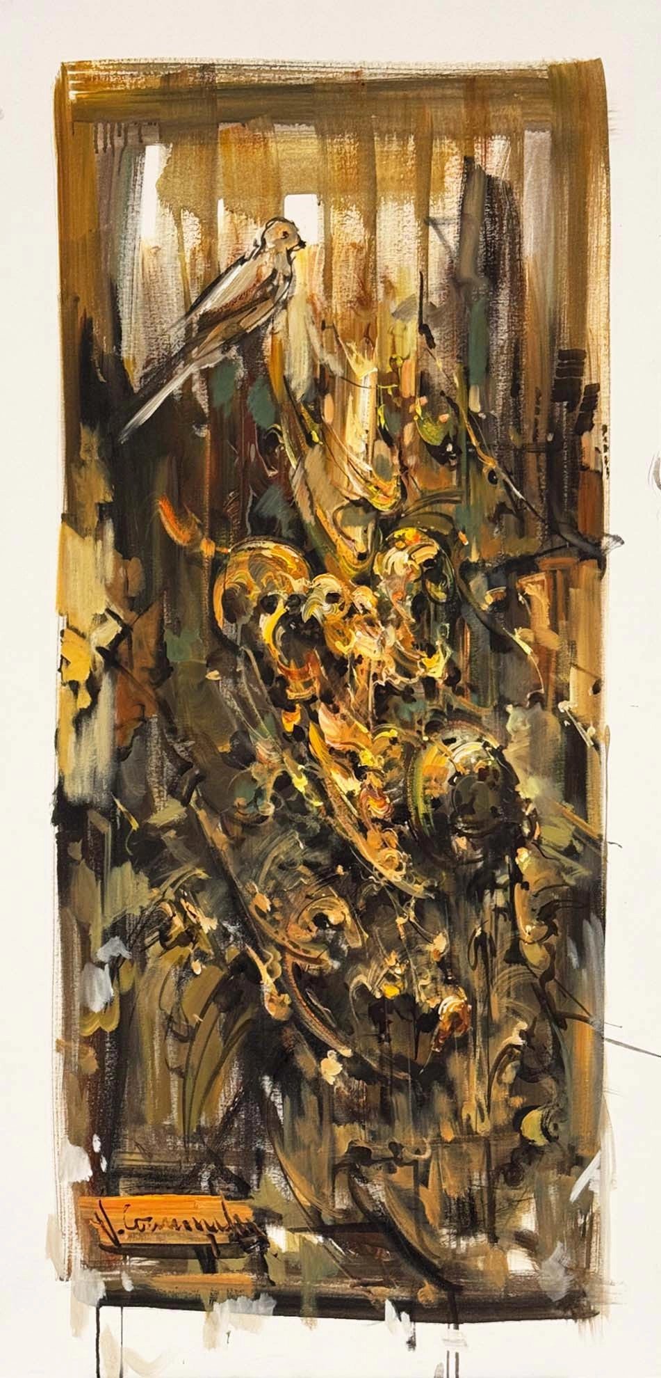 Geçmişin Hafızası Yağlı Boya Tablosu