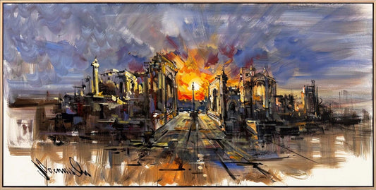 Ebedi Şehir Yağlı Boya Tablosu