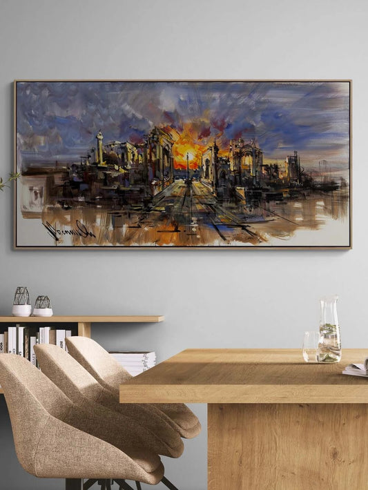 Ebedi Şehir Yağlı Boya Tablosu