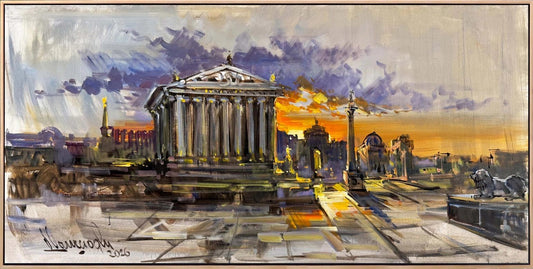 Roma’nın Gölgesinde Yağlı Boya Tablosu