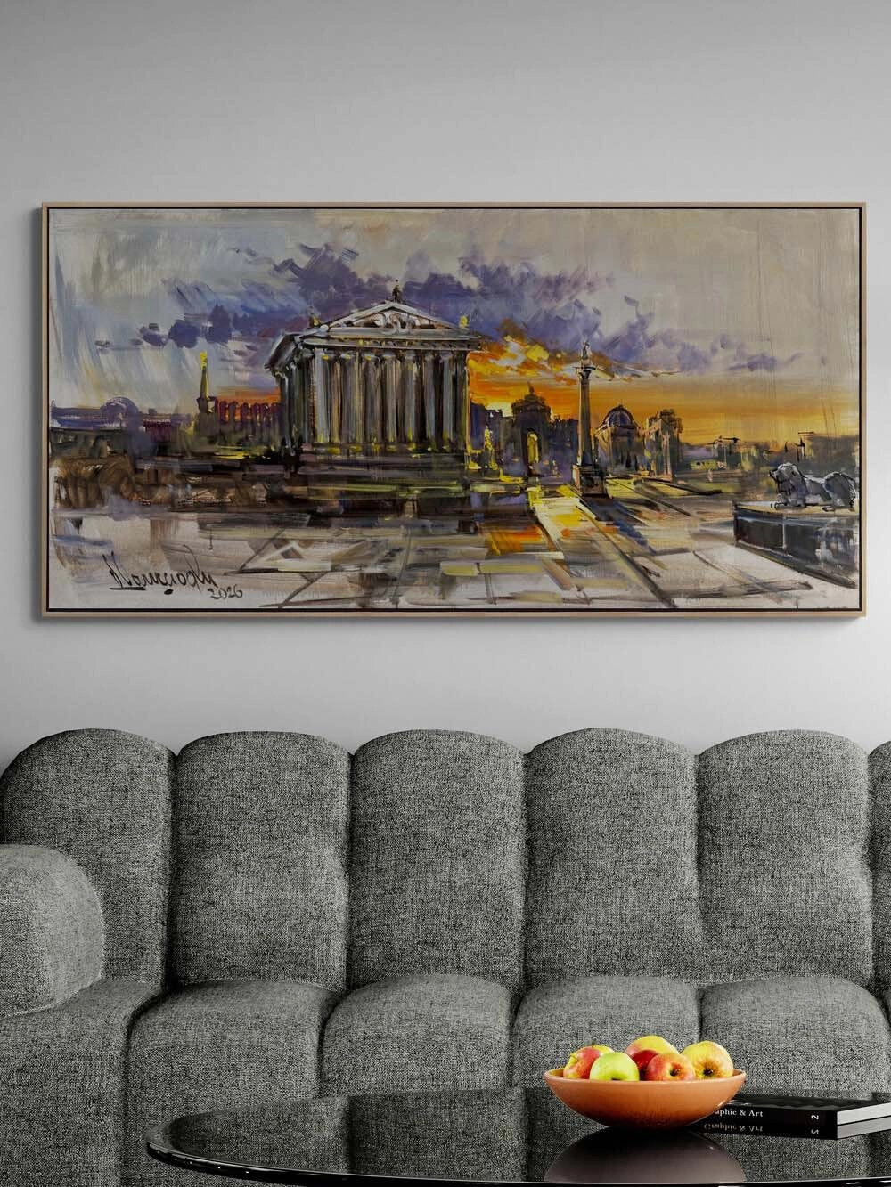 Roma’nın Gölgesinde Yağlı Boya Tablosu Simurg Sanatevi