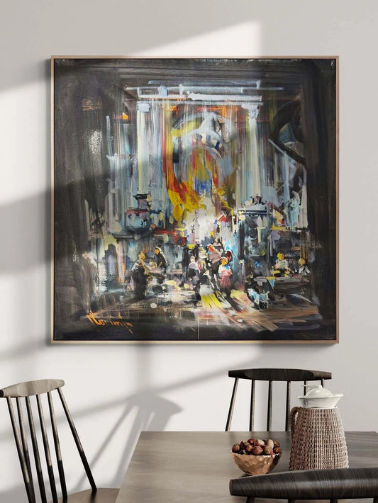 Küller ve Işık Yağlı Boya Tablosu