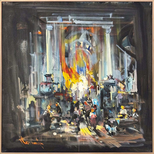 Küller ve Işık Yağlı Boya Tablosu