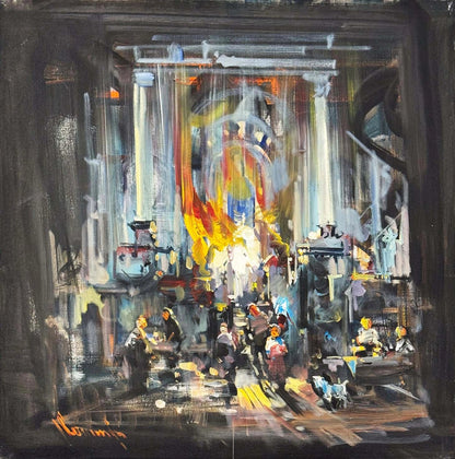 Küller ve Işık Yağlı Boya Tablosu