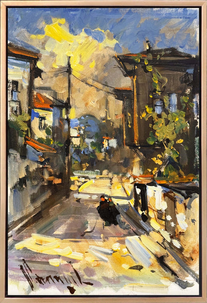 Günlük Hayat Yağlı Boya Tablosu