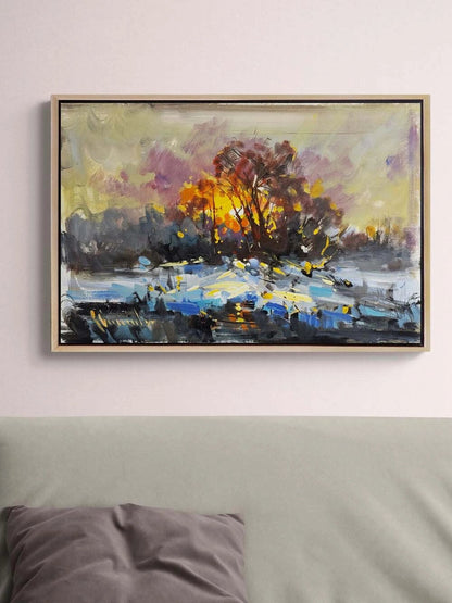 Sabah Bereketi Yağlı Boya Tablosu