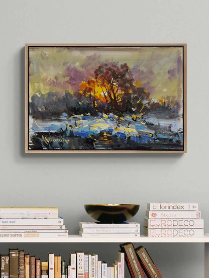 Sabah Bereketi Yağlı Boya Tablosu