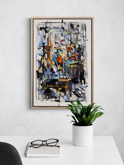 Kayıp Katmanlar Yağlı Boya Tablosu