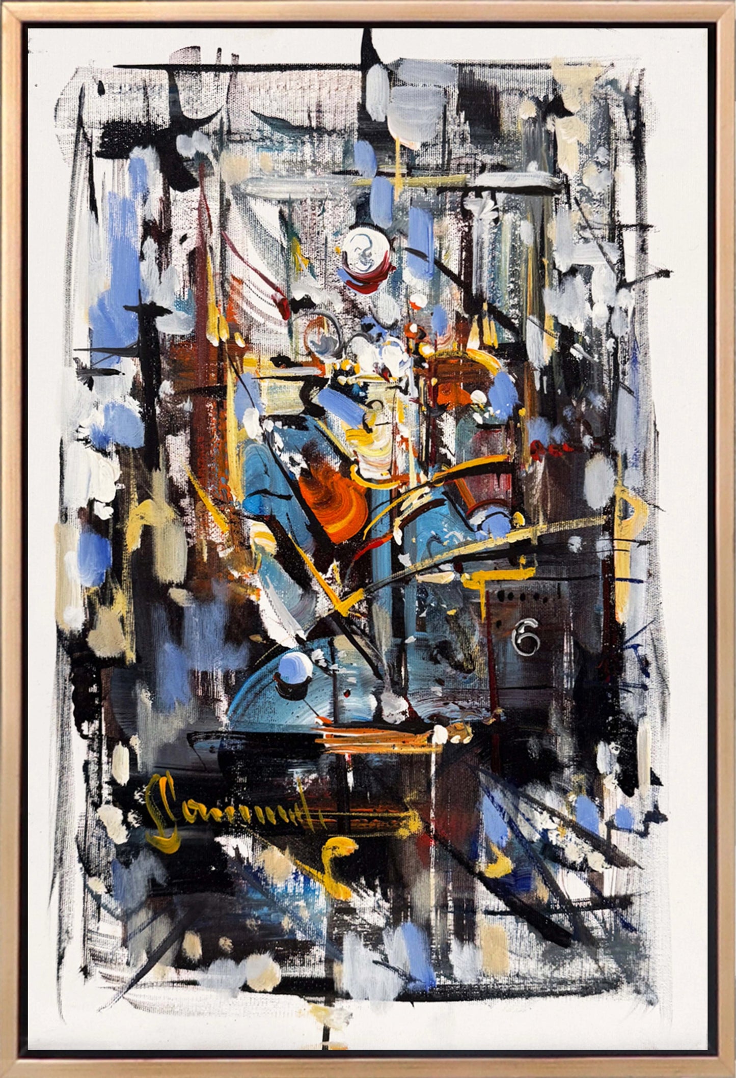 Kayıp Katmanlar Yağlı Boya Tablosu