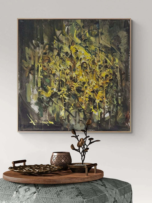 Kırılgan Düşler Yağlı Boya Tablosu