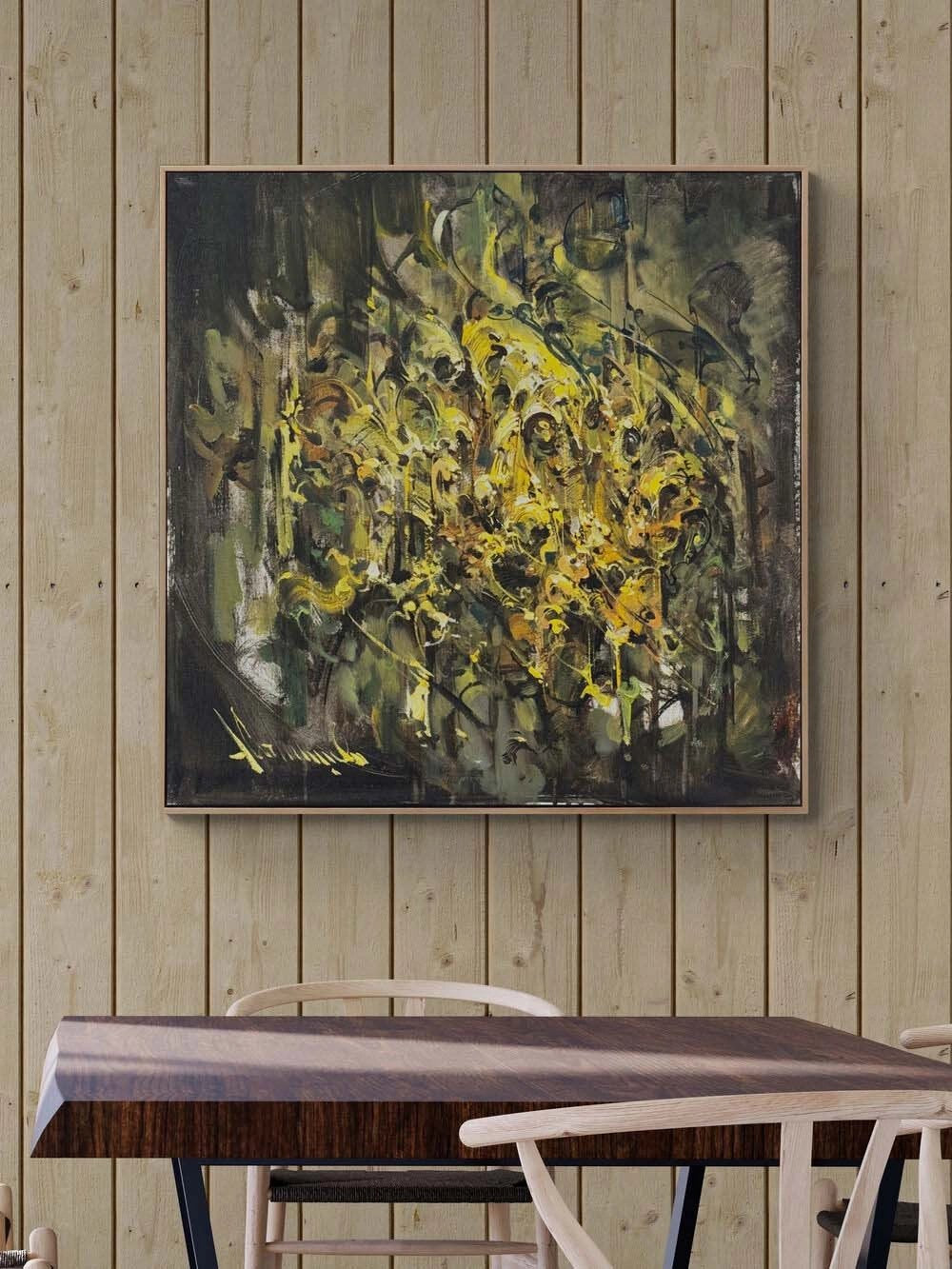 Kırılgan Düşler Yağlı Boya Tablosu