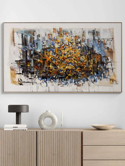 İçimdeki Işık Yağlı Boya Tablosu