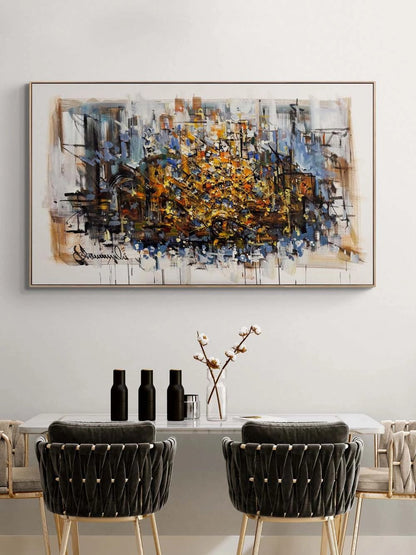 İçimdeki Işık Yağlı Boya Tablosu