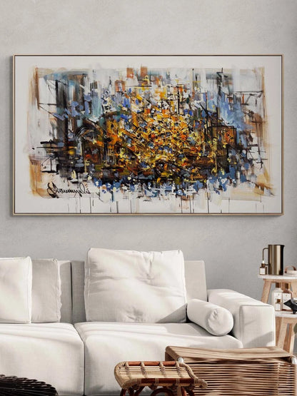 İçimdeki Işık Yağlı Boya Tablosu