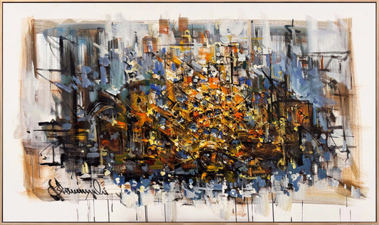 İçimdeki Işık Yağlı Boya Tablosu