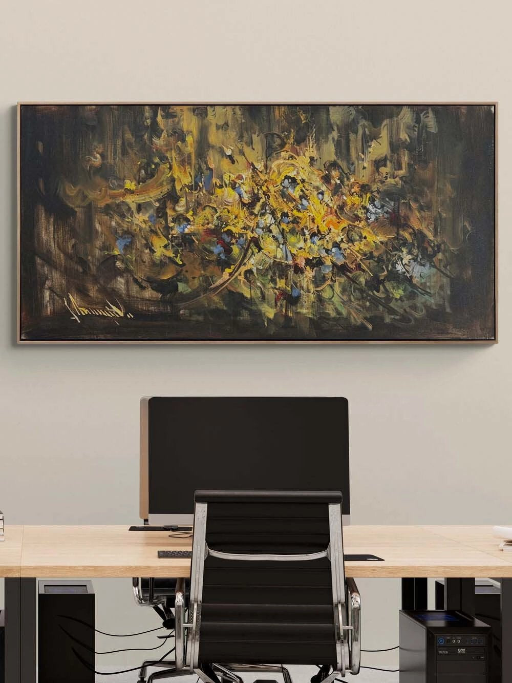 Sonsuz Bağ Yağlı Boya Tablosu