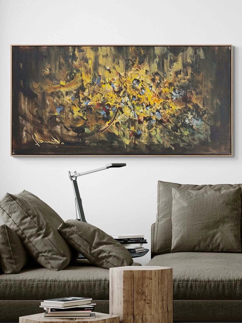 Sonsuz Bağ Yağlı Boya Tablosu