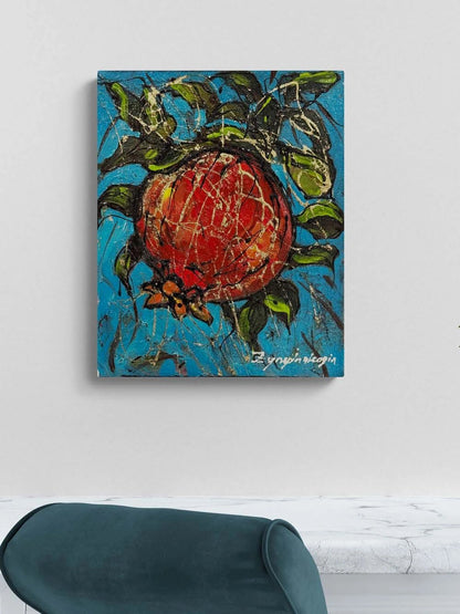 Nar Enerjisi Yağlı Boya Tablosu