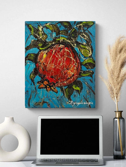 Nar Enerjisi Yağlı Boya Tablosu